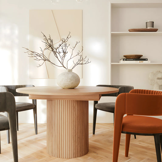 Table Japandi Extensible Bois Clair