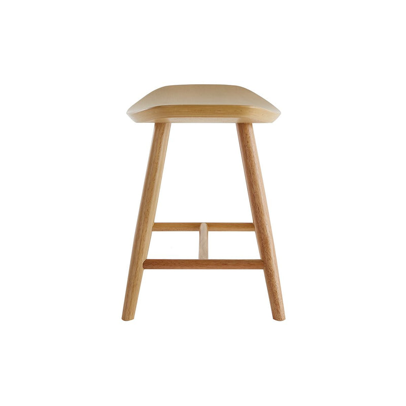 Tabouret Bas Japandi en Bois