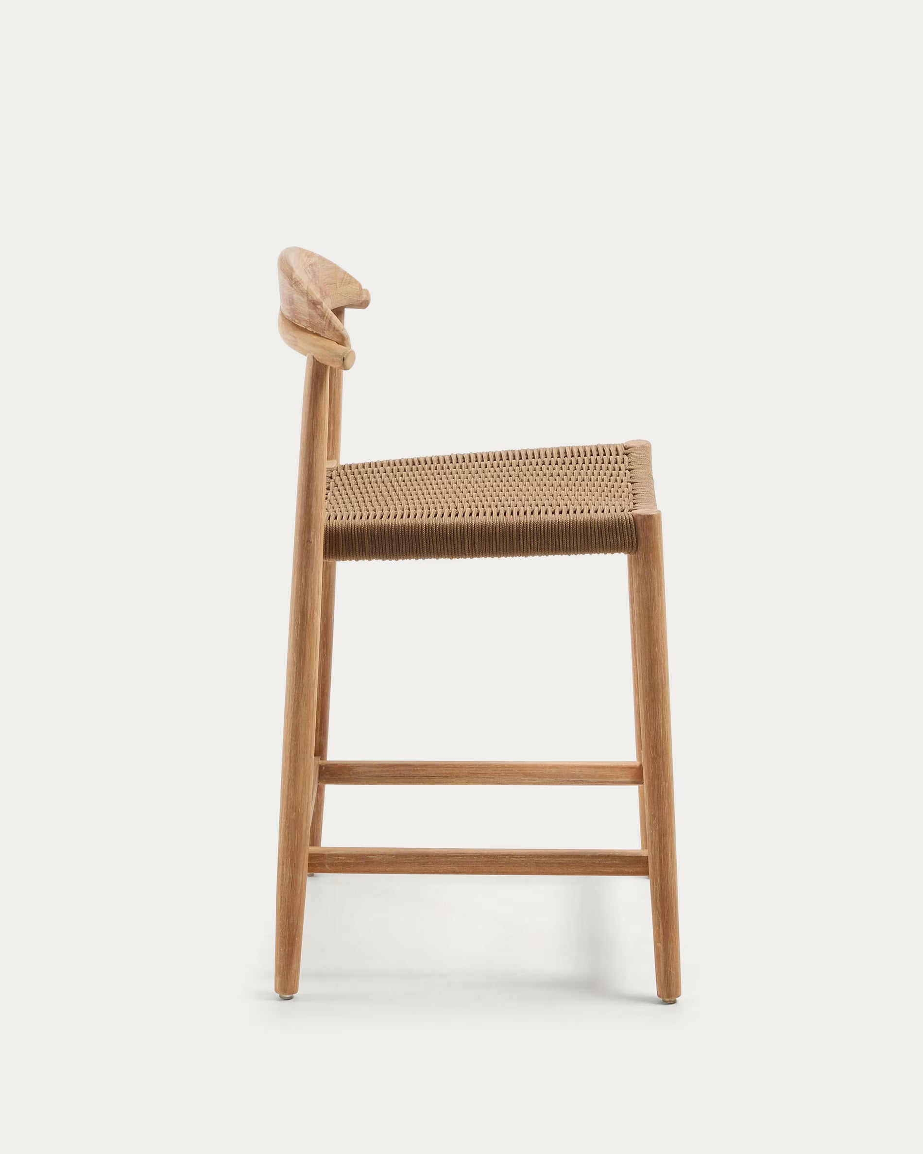 Tabouret Japandi en Bois d'Acacia