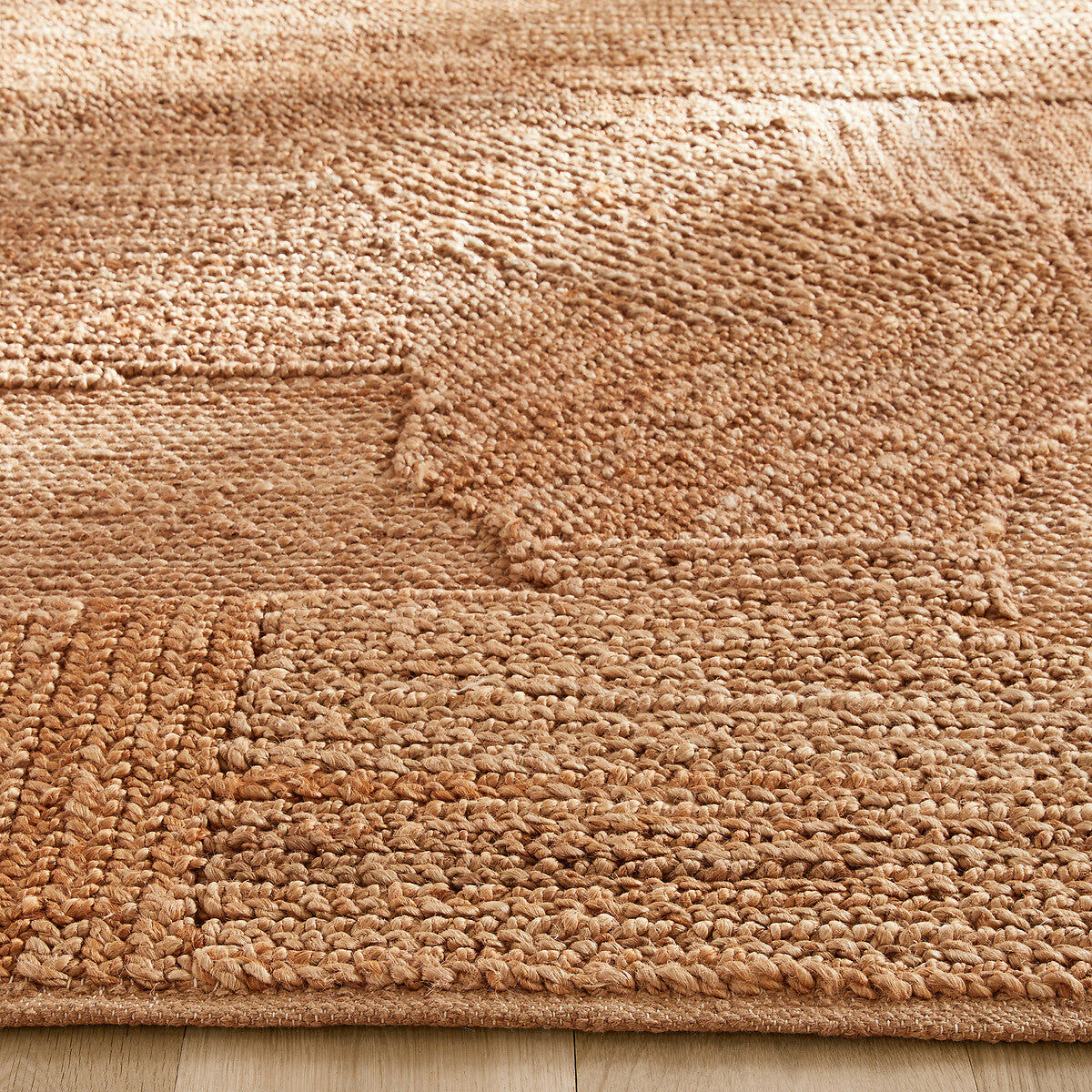 Tapis Japandi en Jute Tissé à la Main