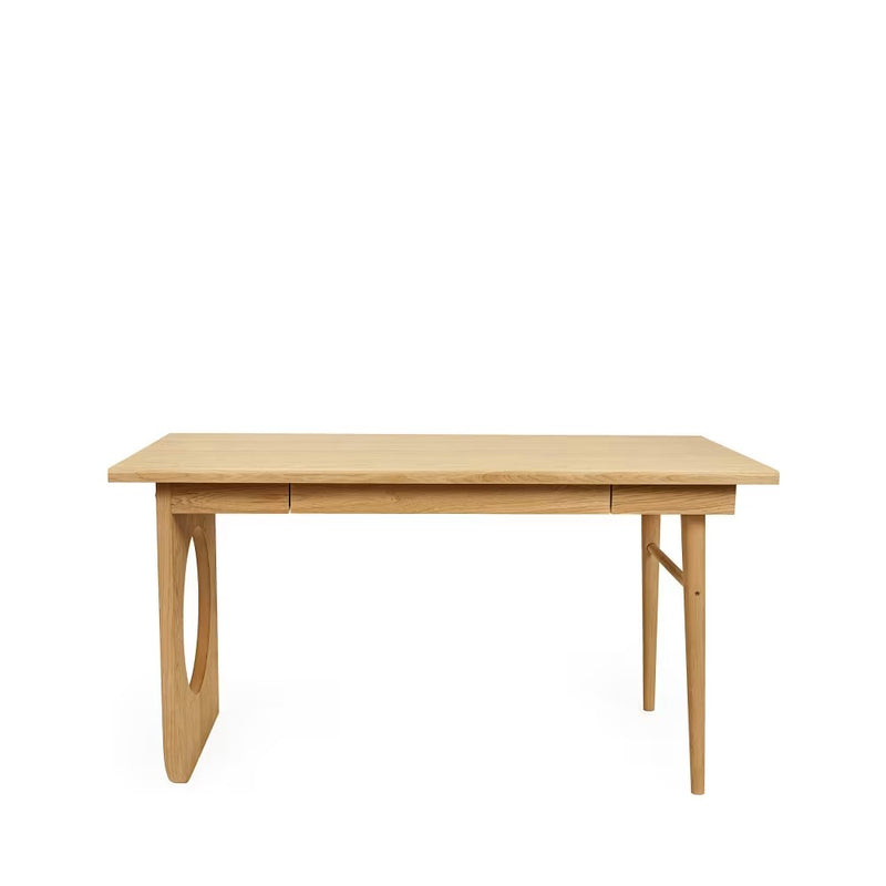 Bureau Japandi design en bois clair – Bau