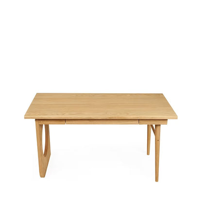 Bureau Japandi design en bois clair – Bau