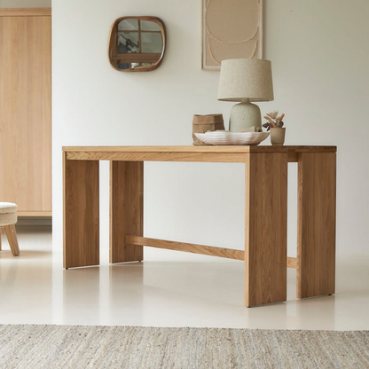 Bureau en chêne massif Japandi 160 cm – Eden