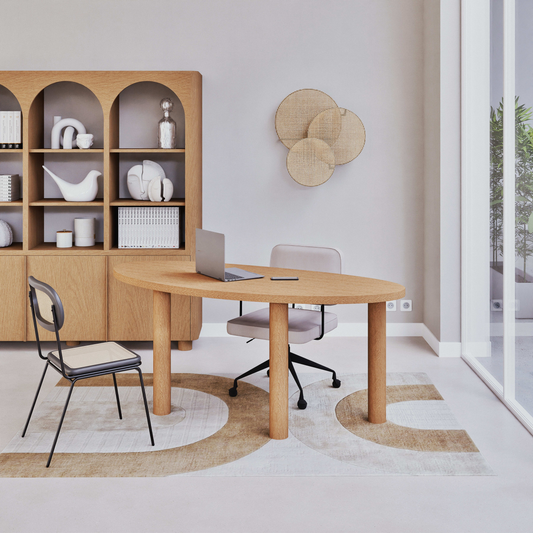 Bureau Japandi professionnel L180 – Alegro Business