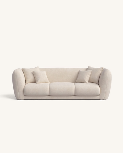 Canapé Japandi 3 places beige – Jill