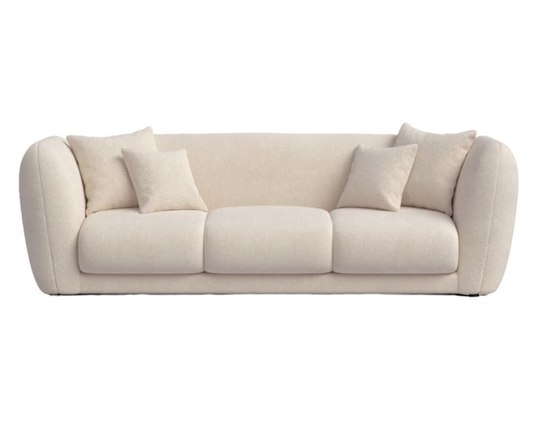 Canapé Japandi 3 places beige – Jill