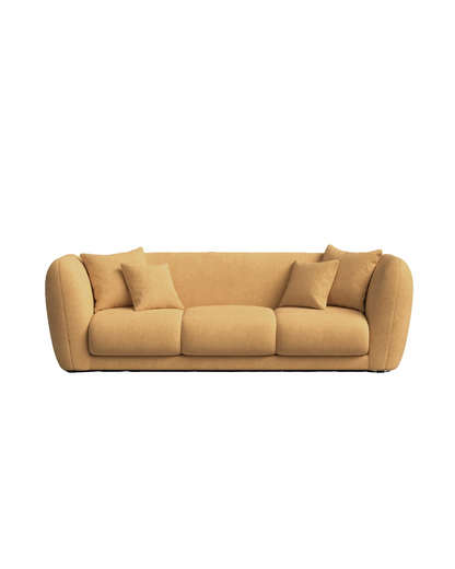 Canapé Japandi 3 places beige – Jill