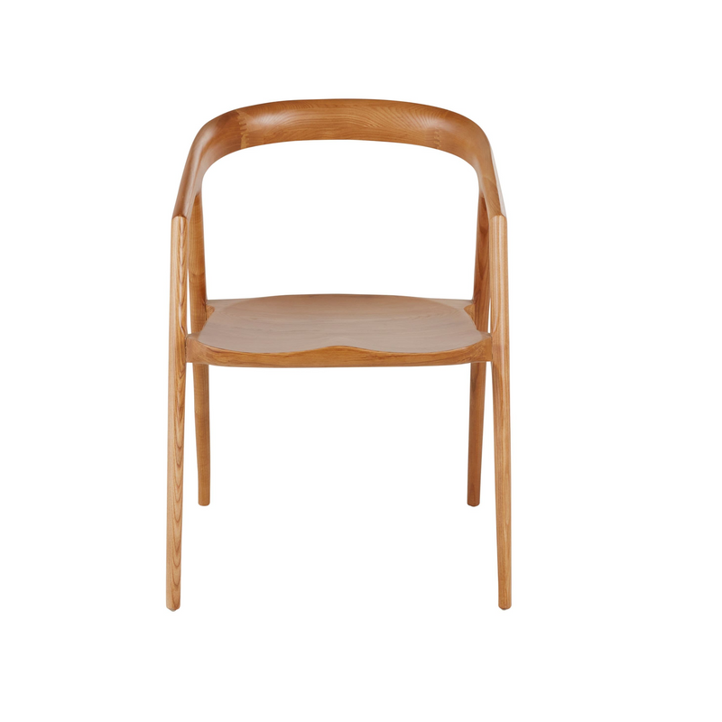 Chaise en bois de frêne et hêtre Japandi – Mangrove