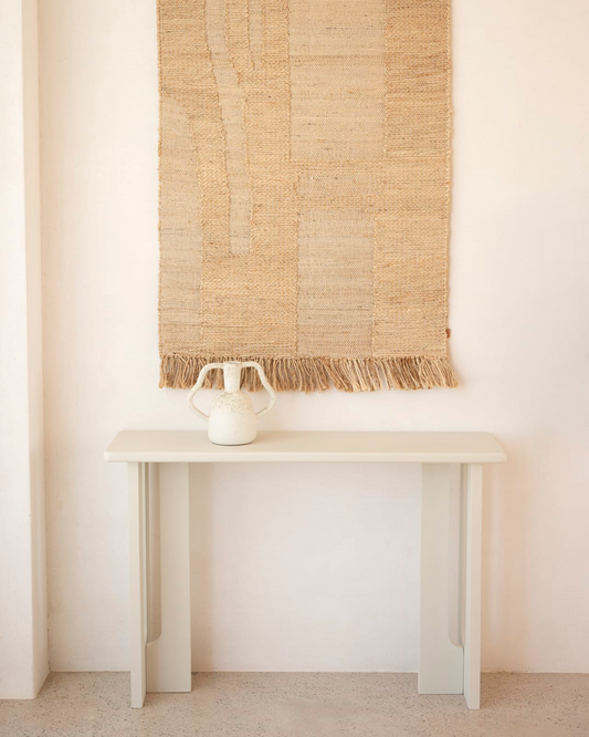 Console en Bois Japandi de Peuplier 120x33cm – Lua