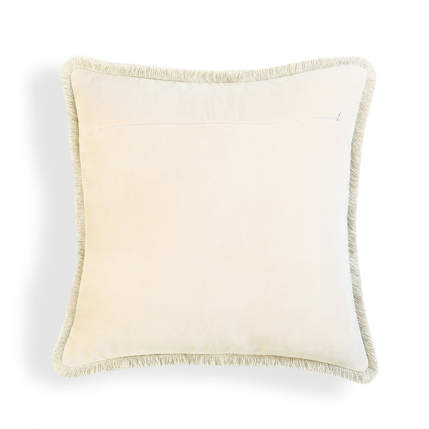 Coussin Velours de Coton Craie 50x50 Japandi – Riva