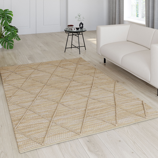 Tapis Japandi Jute Tressé – Garret
