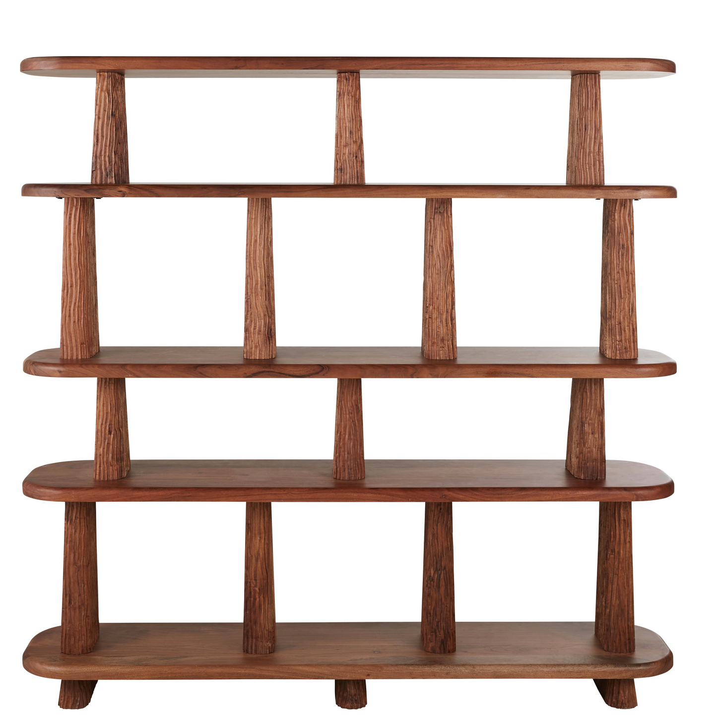 Étagère en Bois d'Acacia Japandi – Alya