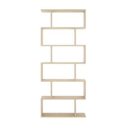 Bibliothèque Japandi Effet Bois Beige 149×25 – Dfomme