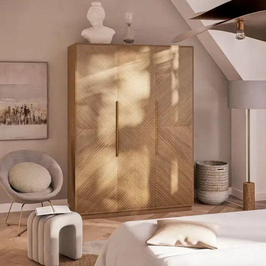 Armoire Japandi 3 Portes – Axelle