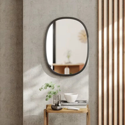 Miroir Japandi Ovale Mural 61×46 – Hub