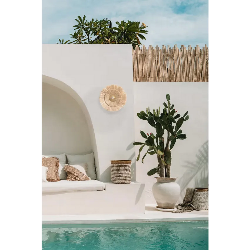 Applique Japandi Herbe & Fer Or Naturel – Summer