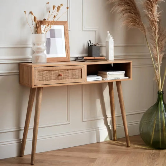 Console Japandi Cannage Bohème – Sora