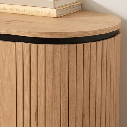 Buffet Japandi 2 Portes Effet Bois Clair 120 cm – Malaga