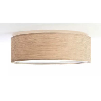 Plafonnier Japandi Tissu & Bois Clair – Natural