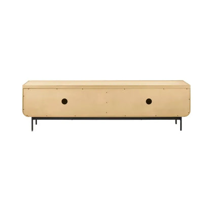 Meuble TV Japandi 2 Tiroirs – Boldin