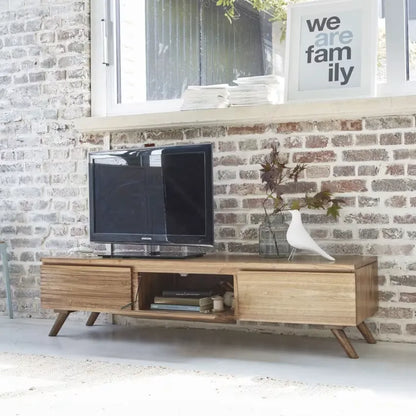 Meuble TV Japandi Mindi Massif 150 cm – Odda