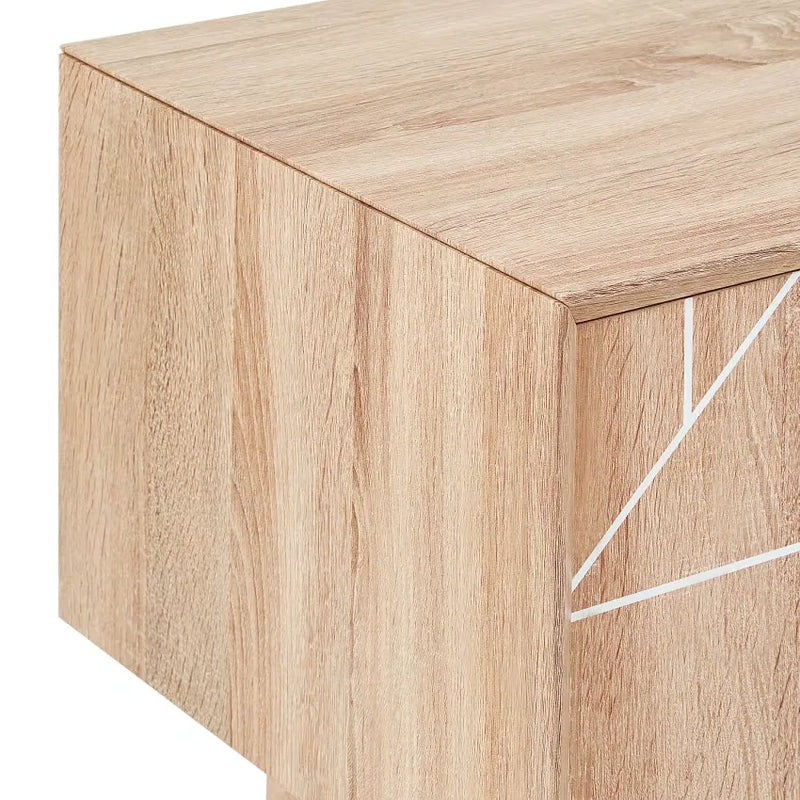 Meuble TV Japandi Marron Clair – Franklin