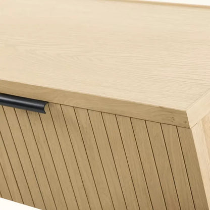 Meuble TV Japandi 2 Tiroirs – Boldin