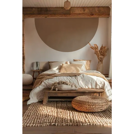 Papier peint Japandi Demi-Cercle 300x200 cm – Les Avro