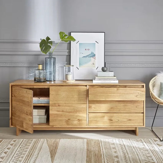 Commode Japandi Mindi Massif 180 cm – Tilo