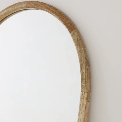 Miroir Japandi Ovale Manguier 60×170 – Roxane