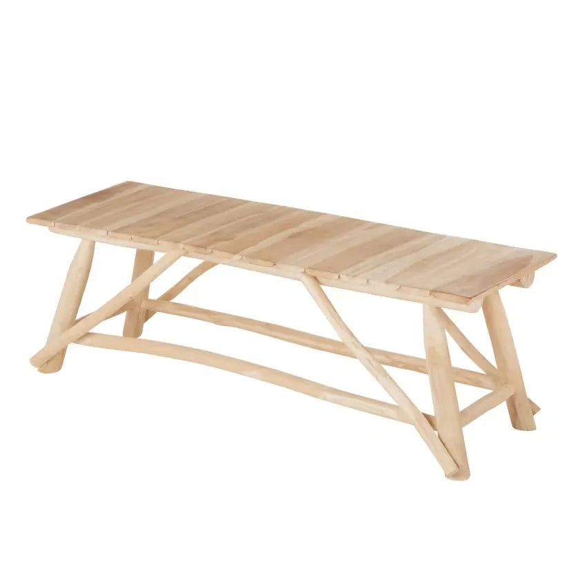 Banc Japandi Teck Massif – Refuge