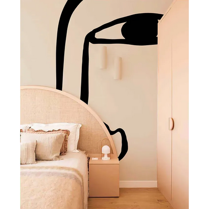 Papier peint Japandi Visage 300x200 cm – Les Jazz