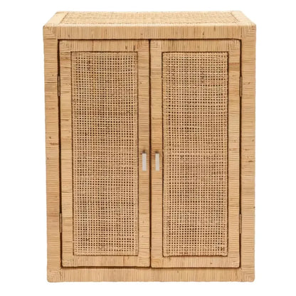 Étagère Japandi Cannage Rotin Beige – Saigon