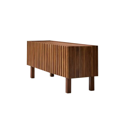 Meuble TV Japandi Manguier Massif 140 cm – Milo