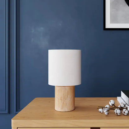 Lampe Japandi Eucalyptus & Coton Écru – Calvi