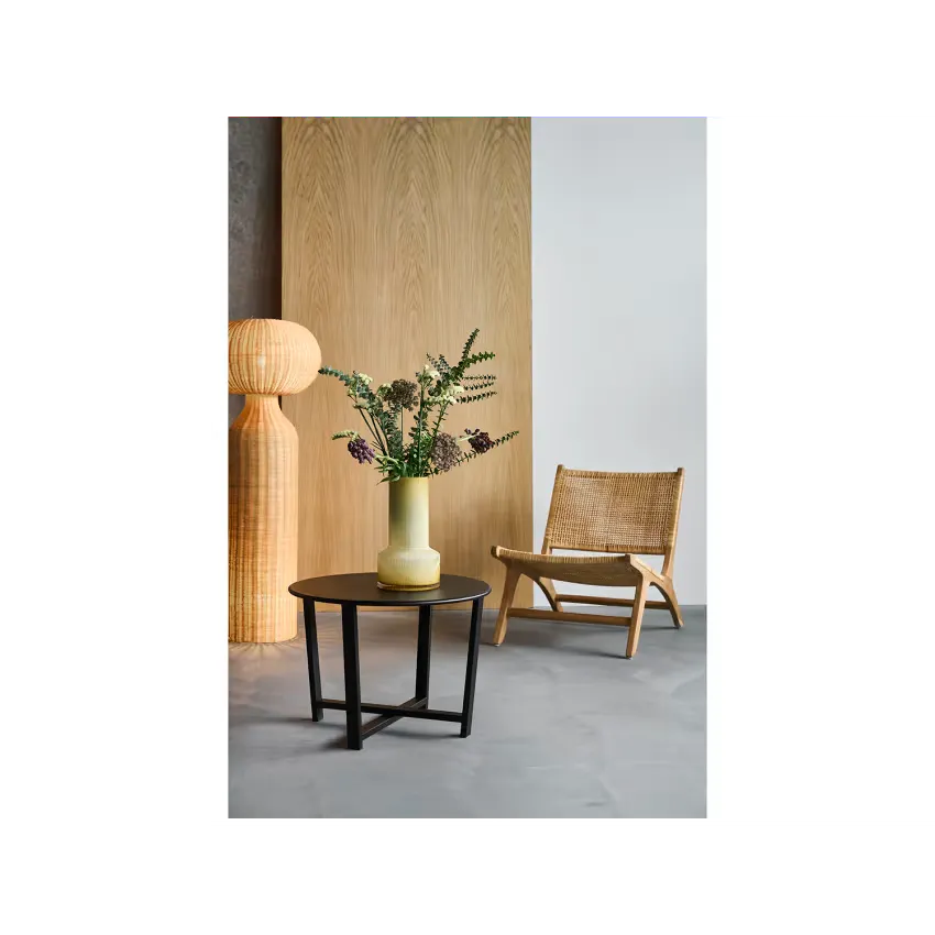 Lampadaire Japandi Rotin Naturel – Vinka
