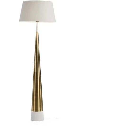 Lampadaire Japandi Marbre Or – Alcano