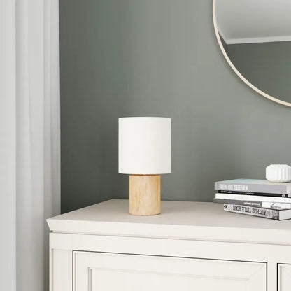 Lampe Japandi Eucalyptus & Coton Écru – Calvi