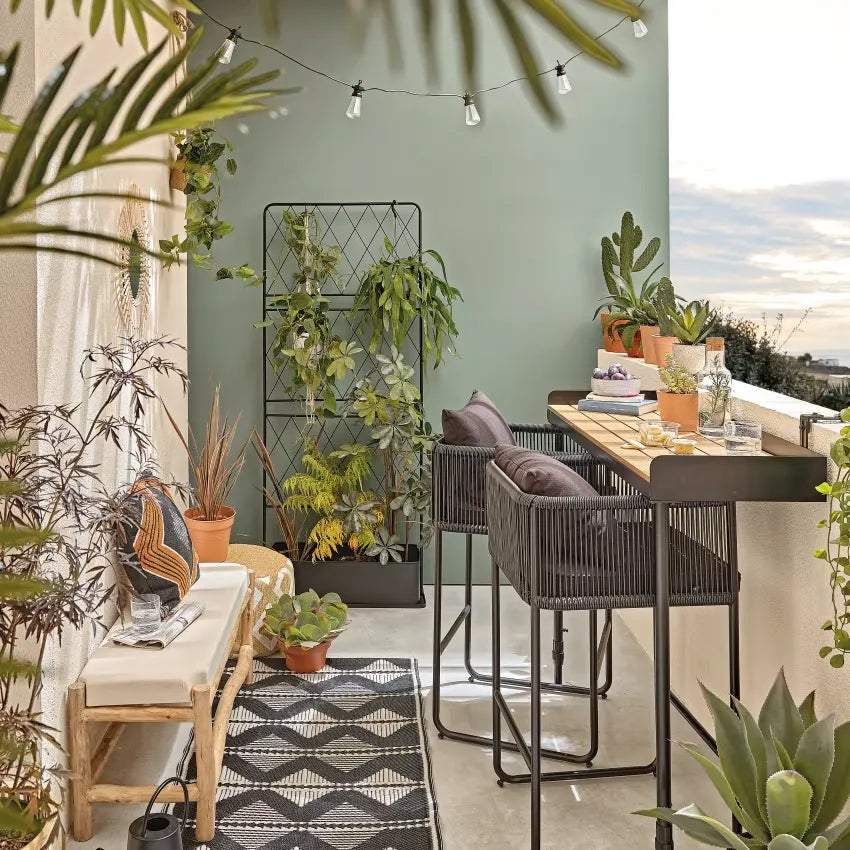 Banc Japandi Eucalyptus & Coton Blanc – Melilla