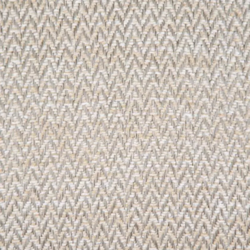 Fauteuil Japandi Tissu Écru & Bois Naturel – London