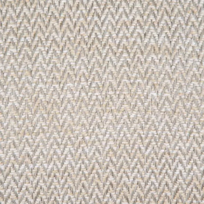 Fauteuil Japandi Tissu Écru & Bois Naturel – London