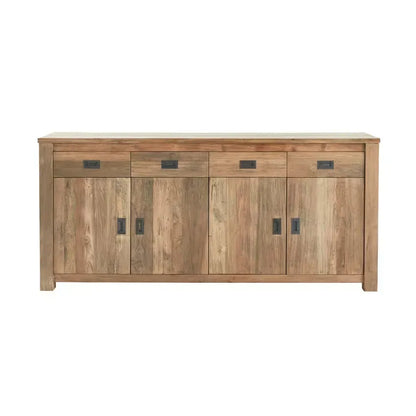 Buffet Japandi Teck Recyclé Massif 200 cm – Cargo