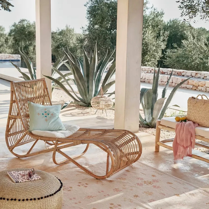 Banc Japandi Eucalyptus & Coton Blanc – Melilla