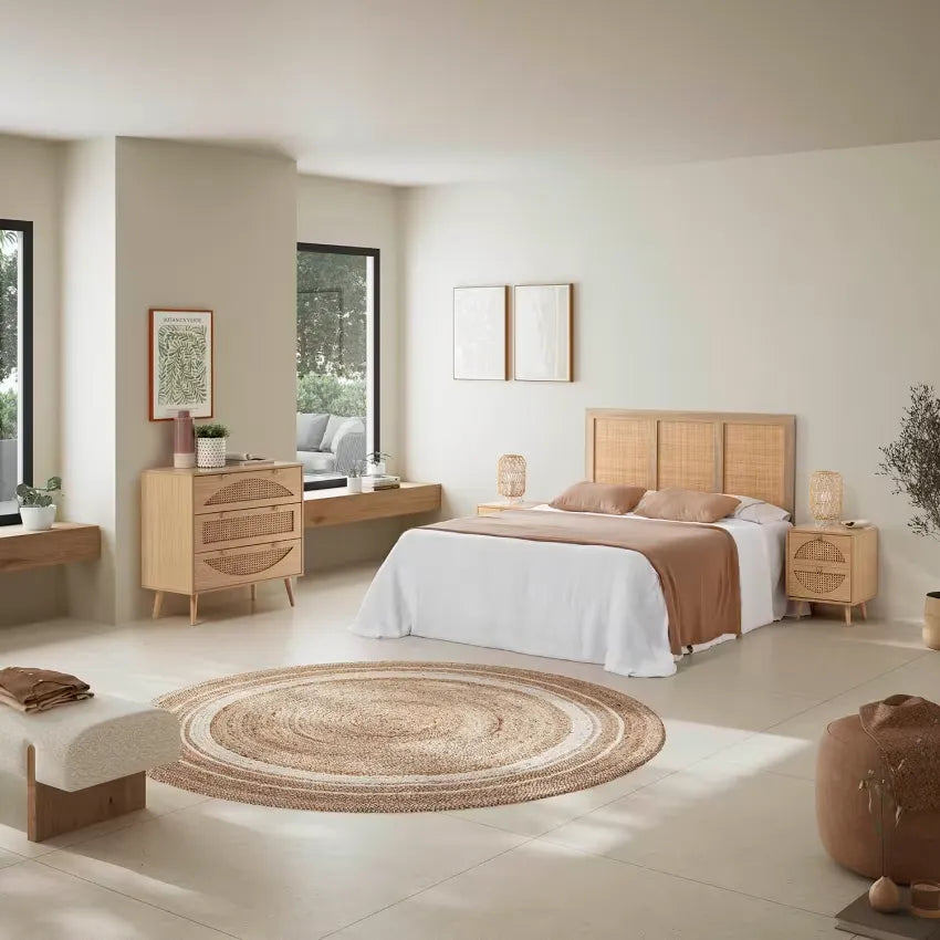 Commode Japandi Chêne 3 Tiroirs – Luna