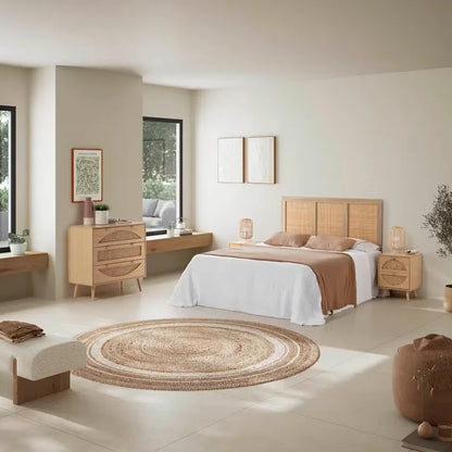 Commode Japandi Chêne 3 Tiroirs – Luna
