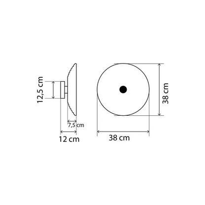 Applique Japandi Jacinthe d’Eau Naturel H12 – Booty