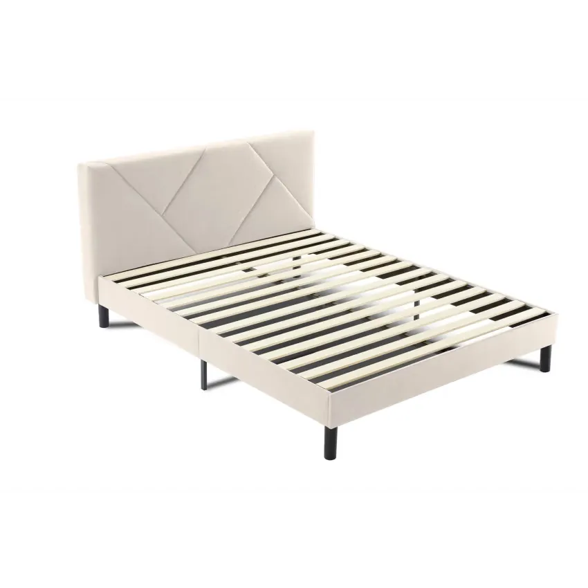 Lit Japandi – Demi-carré Beige – Zeffirio