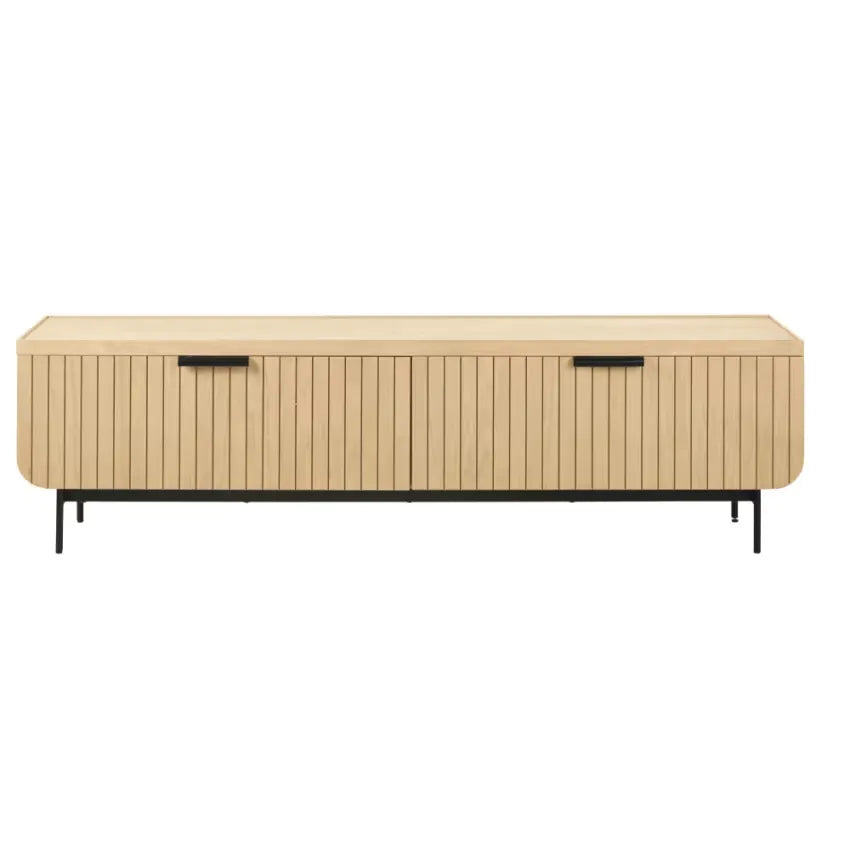 Meuble TV Japandi 2 Tiroirs – Boldin