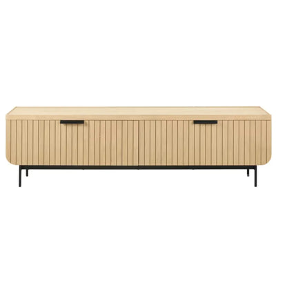 Meuble TV Japandi 2 Tiroirs – Boldin