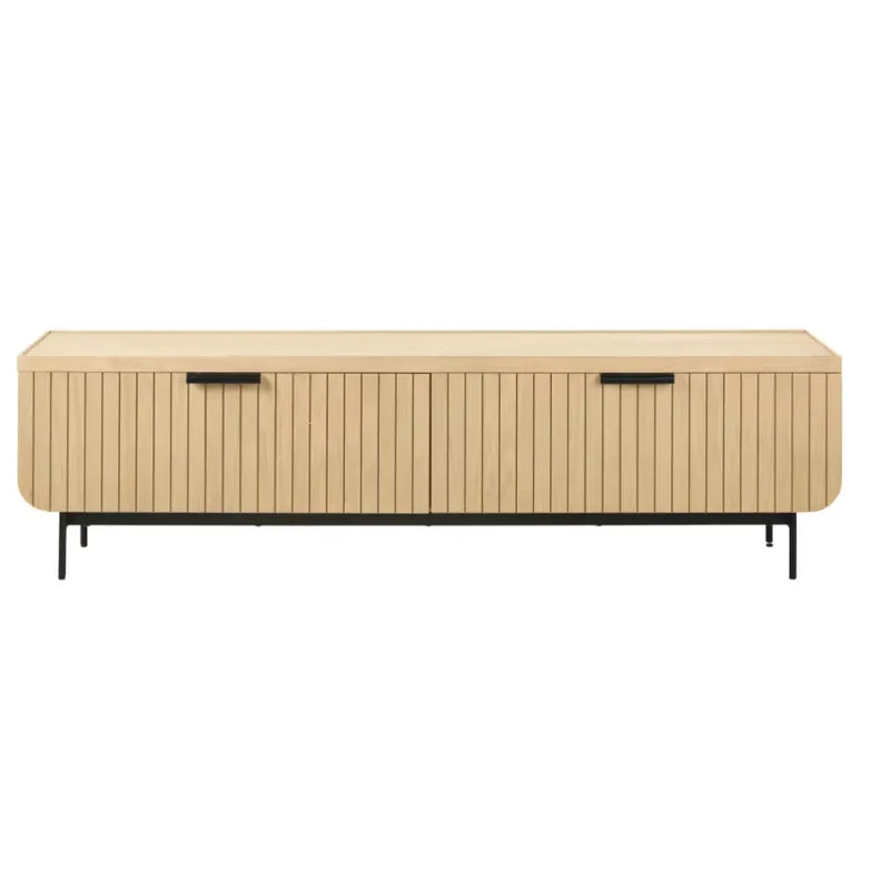 Meuble TV Japandi 2 Tiroirs – Boldin